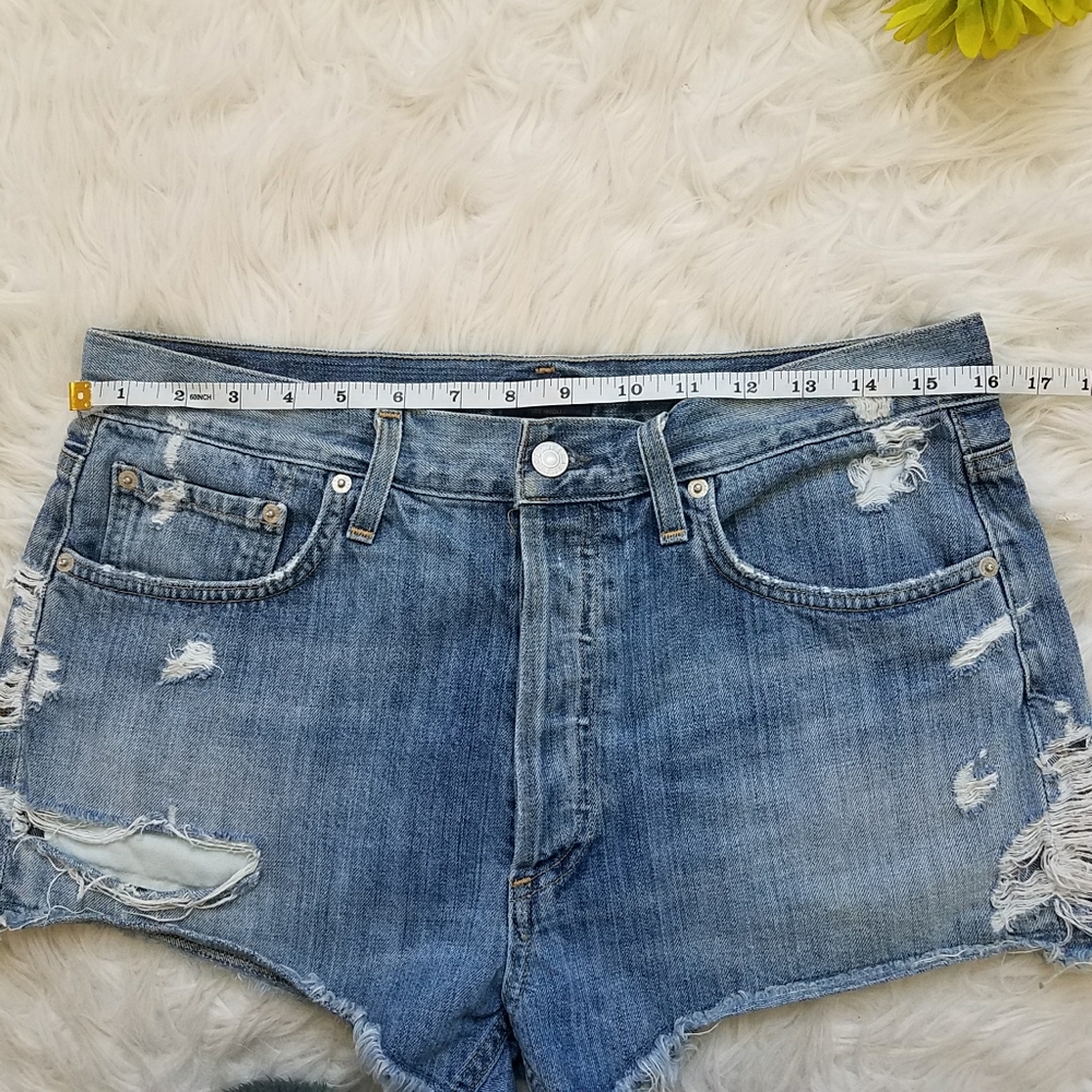 AGOLDE Parker Vintage Shorts in Springfield - Picture 3 of 8
